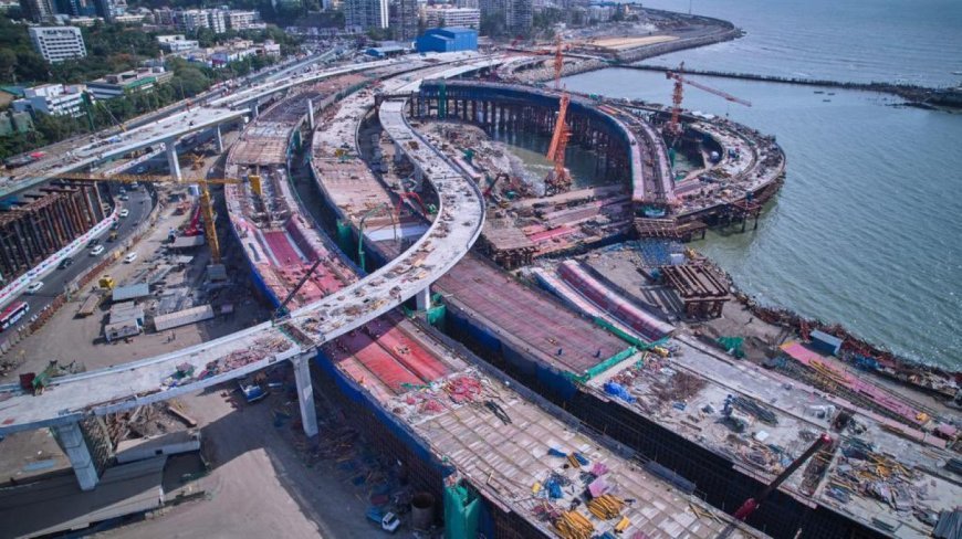  9 फरवरी को मुंबई कोस्टल रोड का पहला हिस्सा शुरु होने की ख़बर