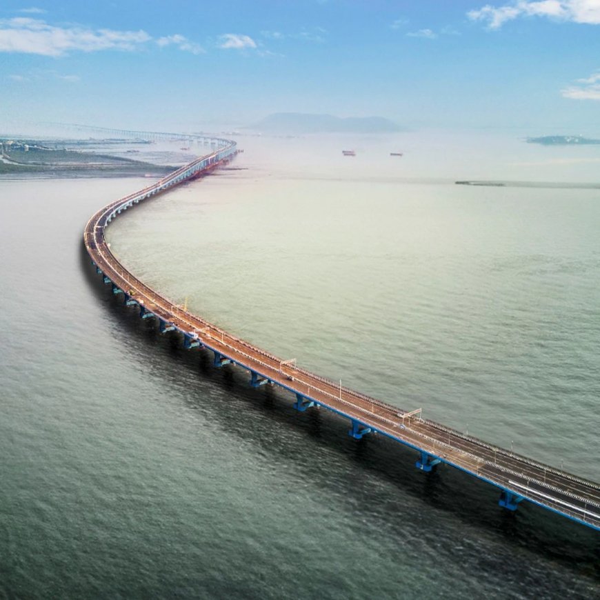 Mumbai :  अटल सेतु पर बिछेगा ऑप्टिकल फाइबर नेटवर्क: हाई-स्पीड इंटरनेट वाला बनेगा  देश का पहला समुद्री पुल