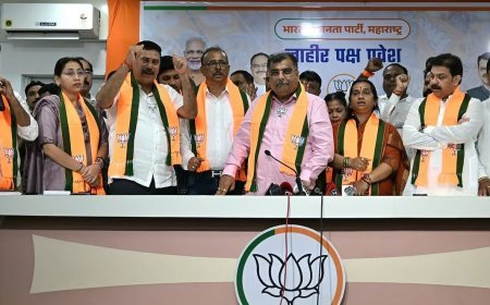 Vasai Virar News : वसई-विरार में बविआ को झटका, कई नेता BJP में शामिल !