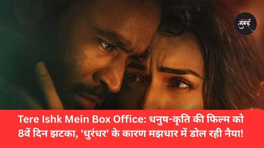 धनुष-कृति की फिल्म को 8वें दिन बड़ा झटका!